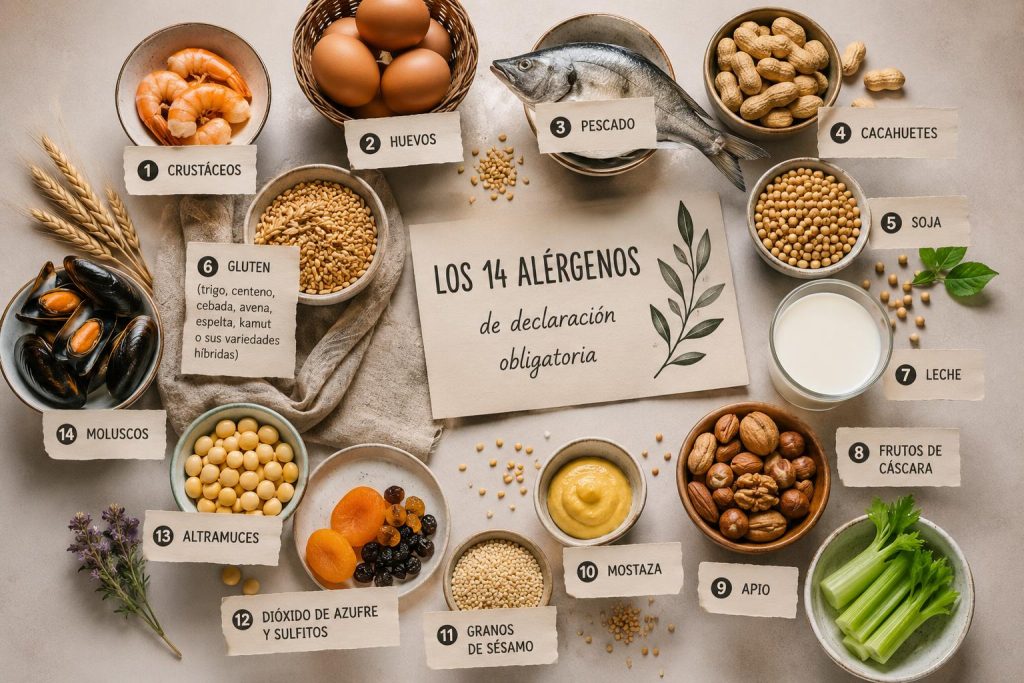 Qué es en realidad un alérgeno alimentario 14 alergenos alimentarios